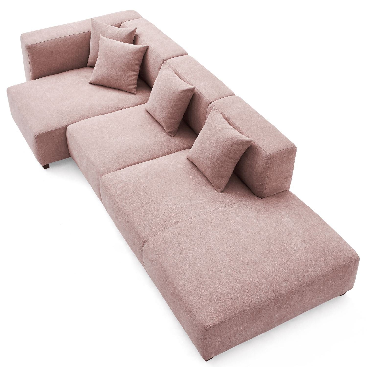 Luxury Hotel Furniture Popular Design Leather Sectional Living Room Furniture L Shape Hotel Lounge Bar Sofa