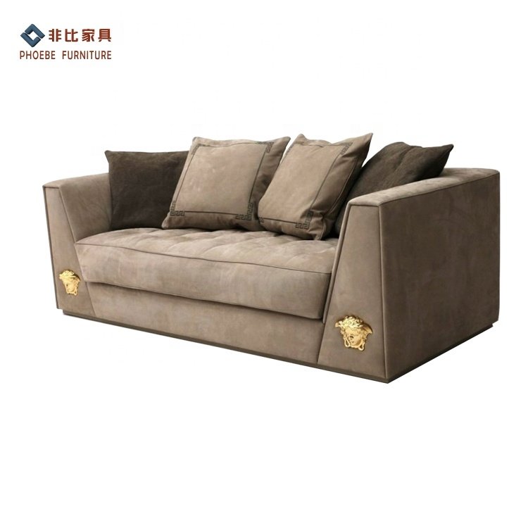 Luxury italy design couch living room sofas furniture modern famous brand sofa OEM