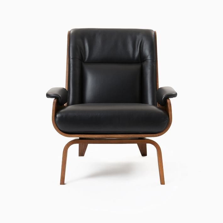 Cheap Nordic modern mid century leather living room sofa chair furniture lounge