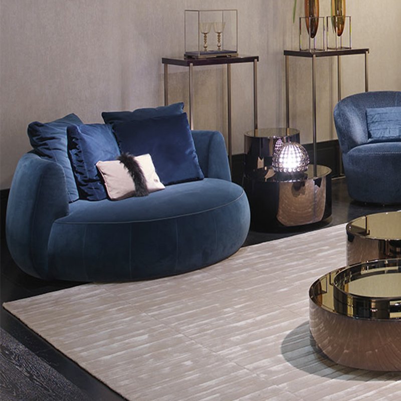 Newest Nordic Living Room Sofa Chair Luxury Stainless Steel Leisure Chair Velvet Accent Chair For Hotel Hotel