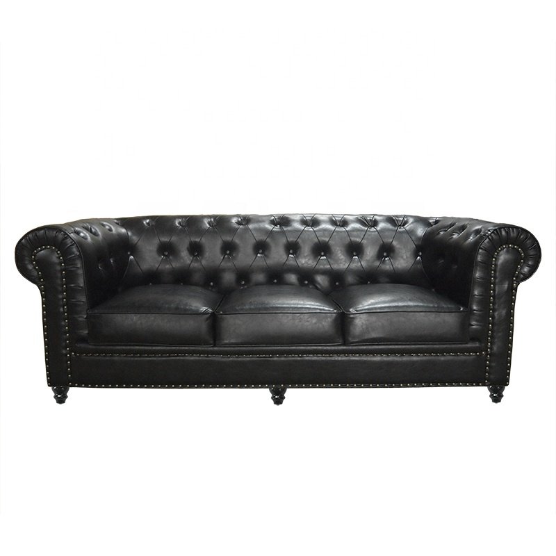 Chesterfield living room sofa set