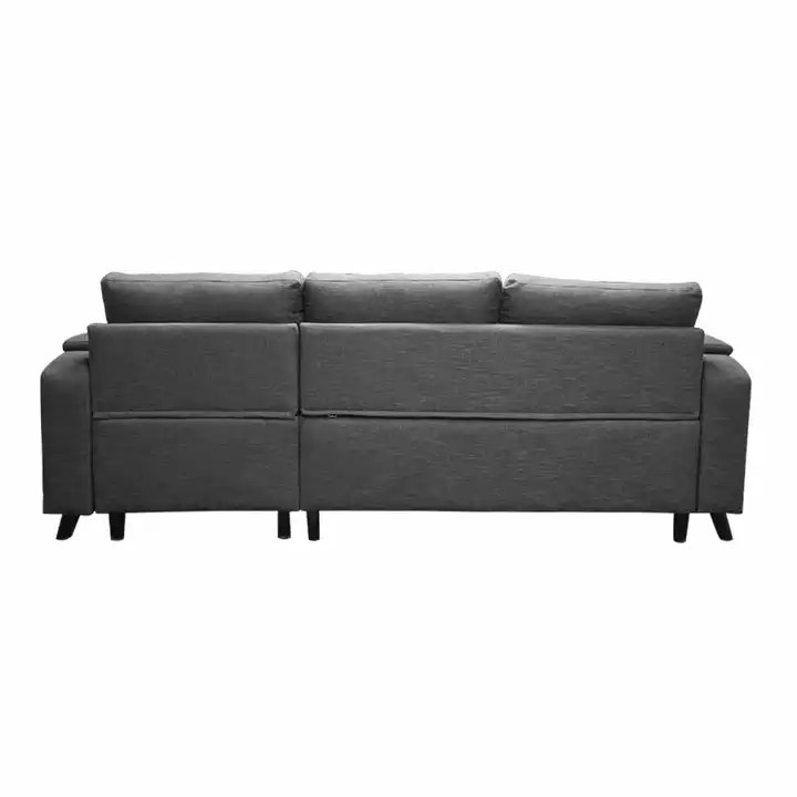 Wholesale Luxury sectional sofa couch corner sofa bed with storage living room sofa
