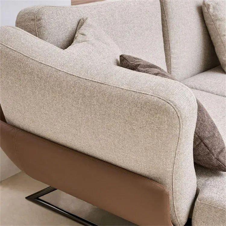 Scandinavian Contemporary Sofas Set High Resilience Foam Sectionals Luxury Sofa Furniture For Home Living Room Sofa
