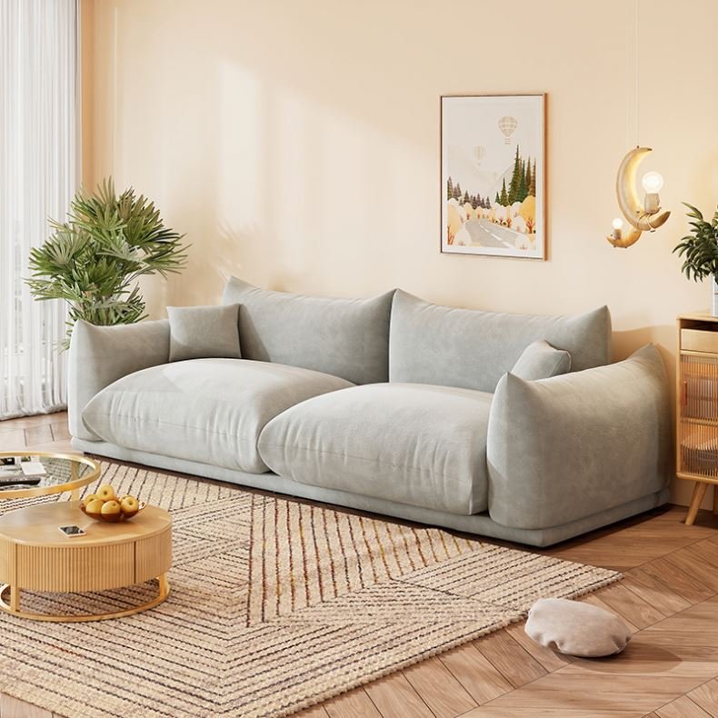 Manufacturer Direct Sale Italian Style Bread Sofa Fabric Cashmere Modular Sofa Set Living Room Sofa