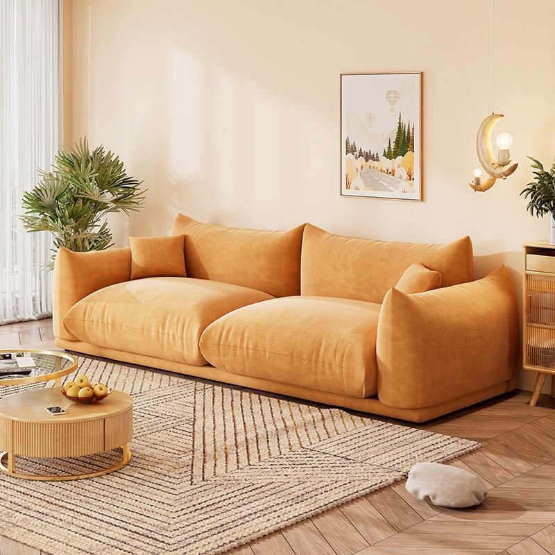 Manufacturer Direct Sale Italian Style Bread Sofa Fabric Cashmere Modular Sofa Set Living Room Sofa