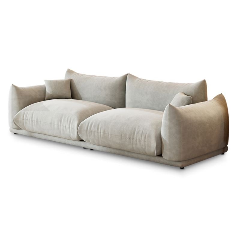 Manufacturer Direct Sale Italian Style Bread Sofa Fabric Cashmere Modular Sofa Set Living Room Sofa