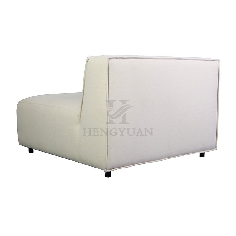 China Manufacturers Furniture Home Fabric Single Hotel Living Room Sofa