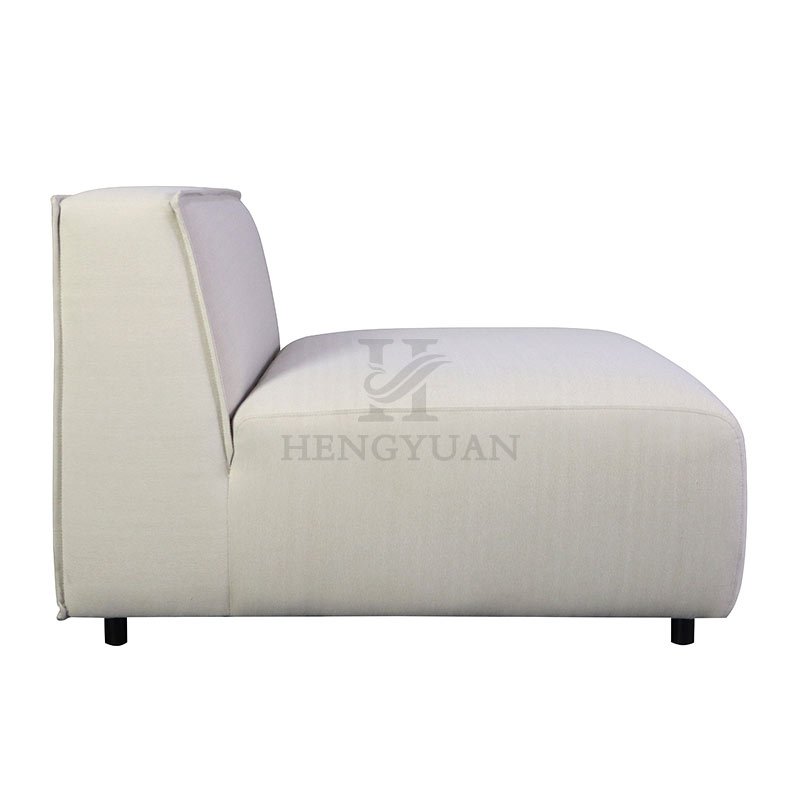 China Manufacturers Furniture Home Fabric Single Hotel Living Room Sofa