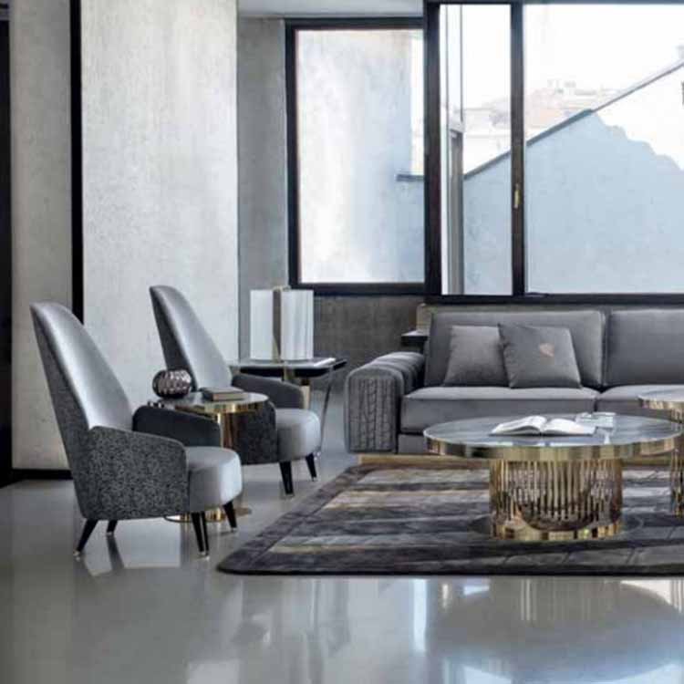 Nordic Leisure One Seat Chair Luxury Sofa Armchair Lazy Single Lounge Living Room Chairs Single Sofa Chair With Footstool