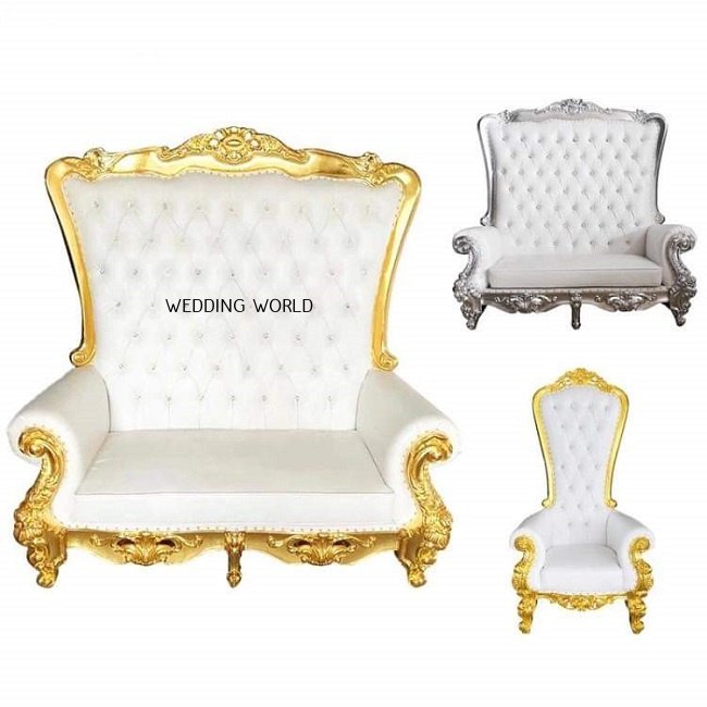 Best Quality Decorative Couch Excellent Quality Handmade Wholesale Sofa Classic Indian Stylish Fancy Wedding Sofa