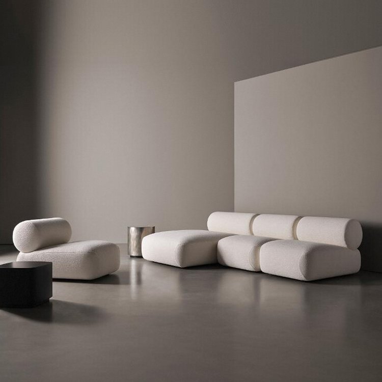 High quality restaurant-sofa modern design loveseat sofa velvet soft living room sofa
