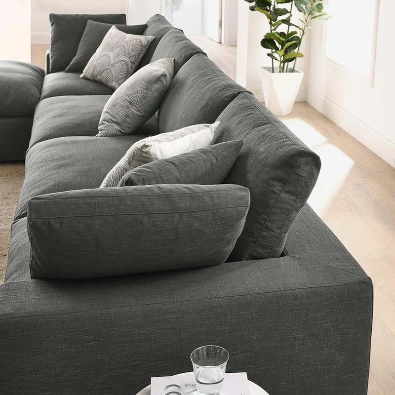 High quality linen funiture couch living room sofa set custom linen sectional sofa set custom sofa set furniture living room