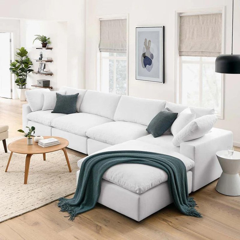 High quality linen funiture couch living room sofa set custom linen sectional sofa set custom sofa set furniture living room
