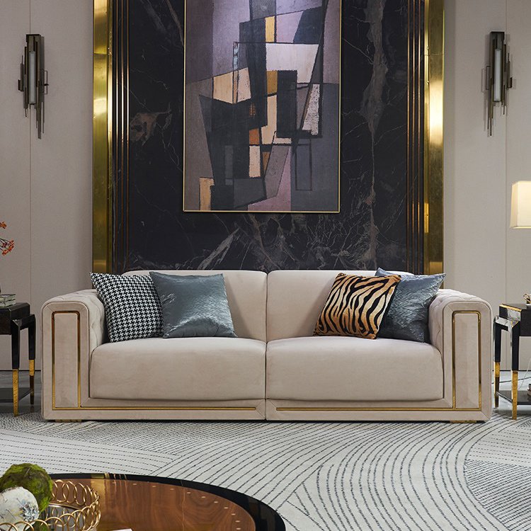 High end contemporary furniture living room sofas design couches modern luxury chesterfield sofa set