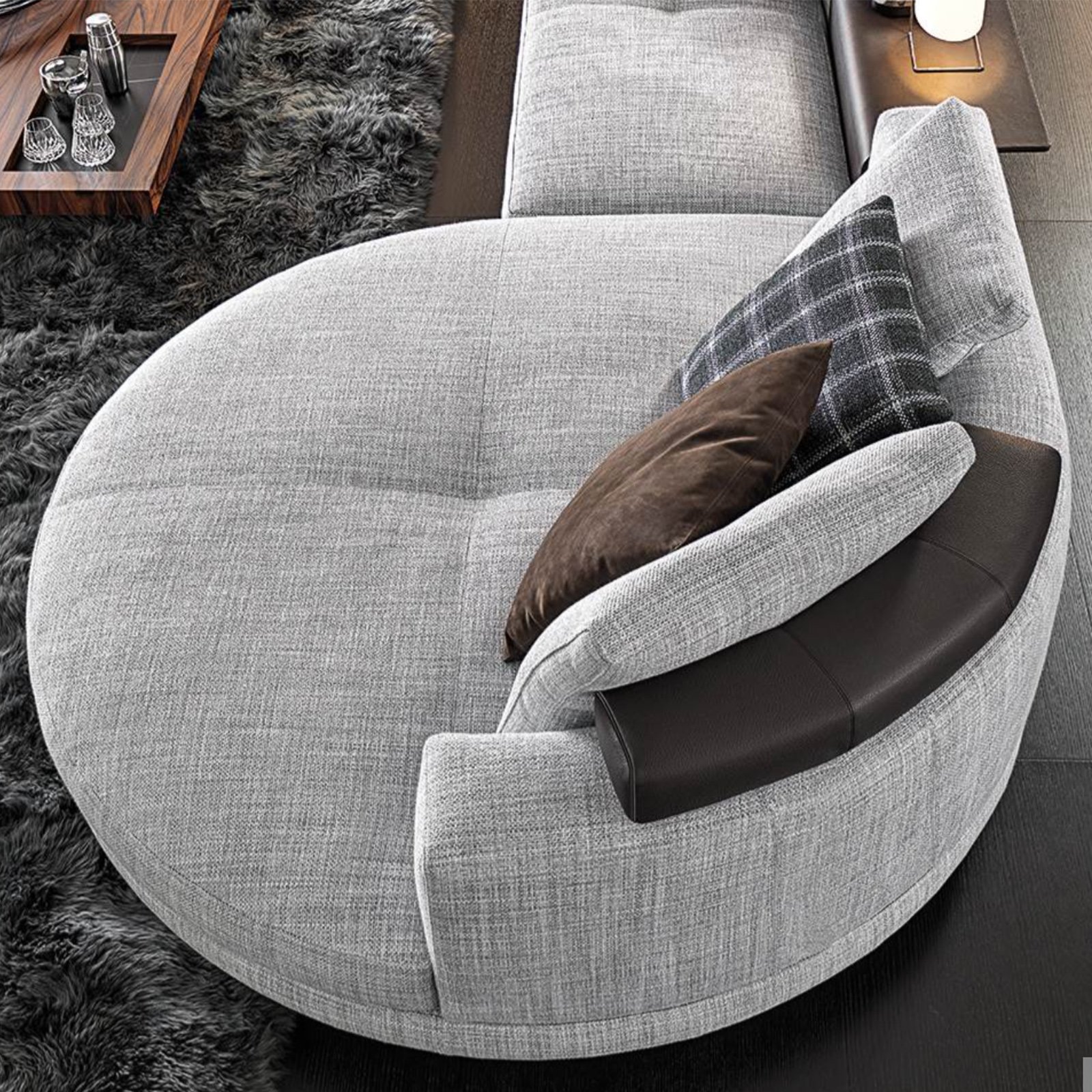 Linen Fabric Modular Sofa Sectional Living Room Sectional Sofas Cama