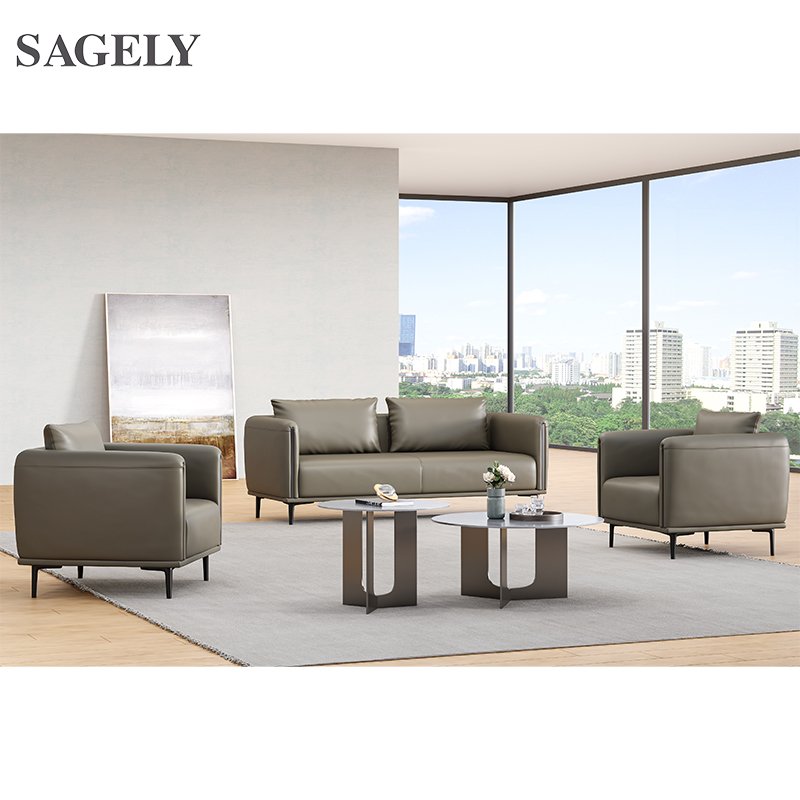 Italy Design Style Cheap Price Living Room Furniture High-end Sectional Leather Sofa