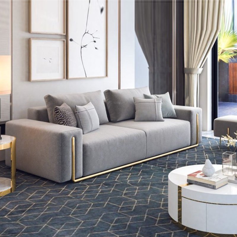 Modern furniture living room corner sofa set\ cheap sofa loveseat sets 2 seats sofa