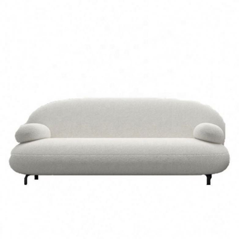 Modern Leisure Velvet Creative Cloth Art Nordic Simple Small Living Room Sofa Chair Furniture Set
