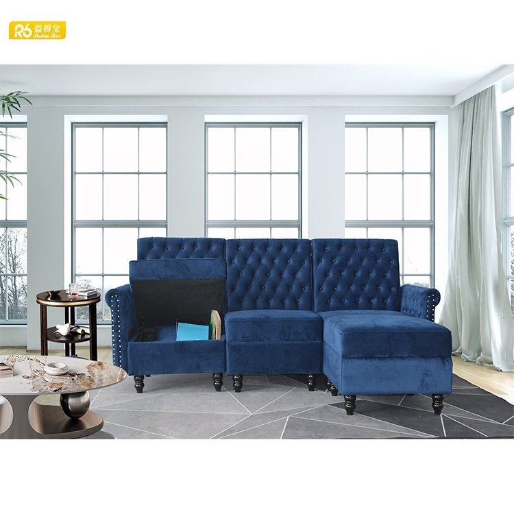 high back sofas living room furniture new KD sofa launch modular sectional sofa with storage 1321