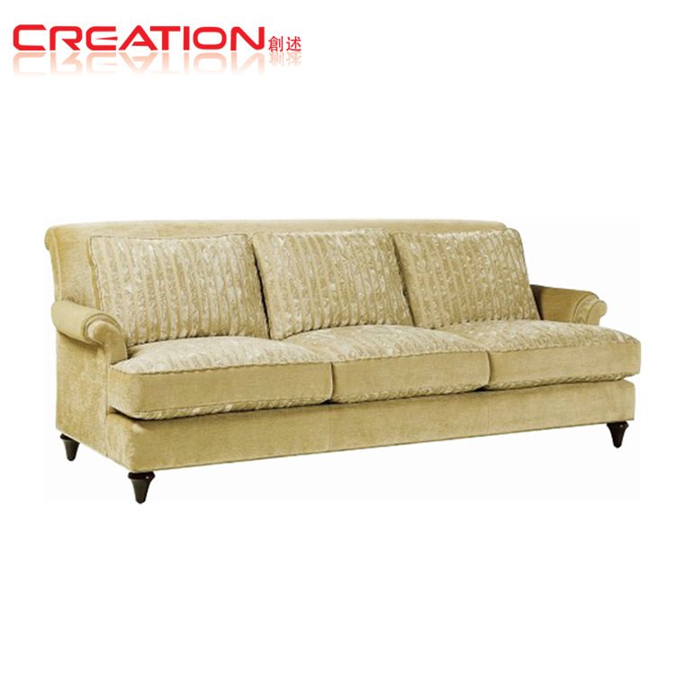 Guangdong customized made 4 star & 5 star hotel living room furniture cheap sectional sofa