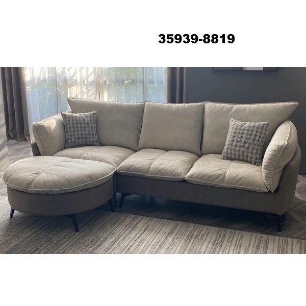 Corner Couch Sofa L Shape Modern Design Sectional Fabric Living Room Sofas 35939-6012G