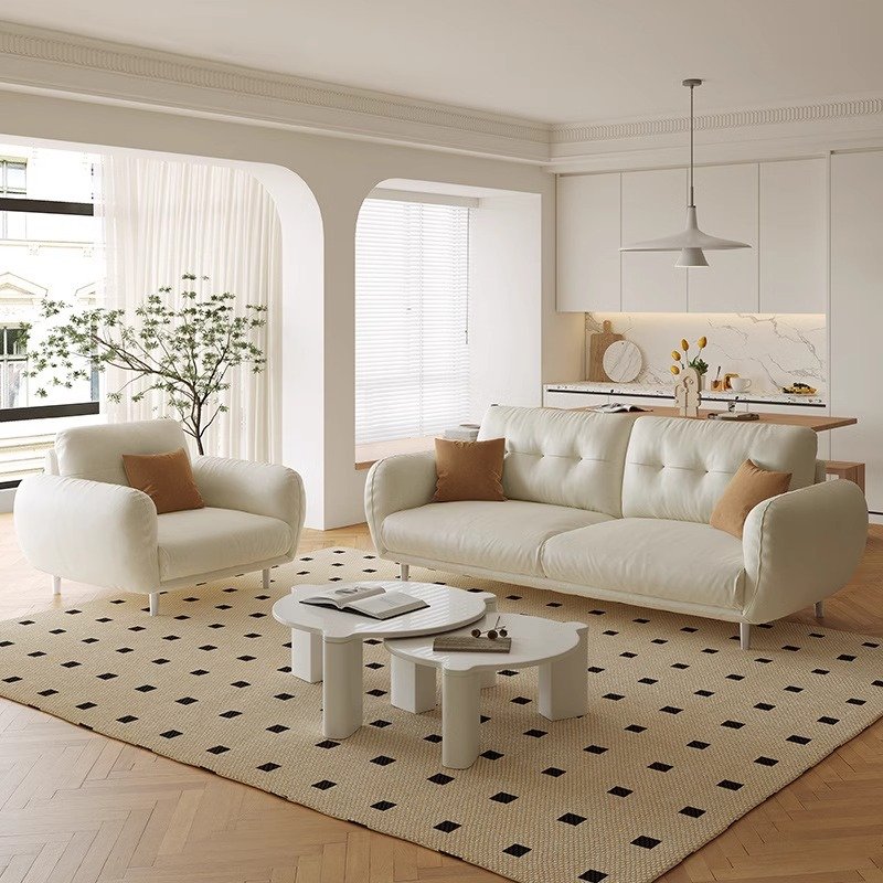 Europe-Style Comfortable Leisure Modern Design Living Room Sofa for Apartment Villa Party Includes Furniture Sets for Bedrooms