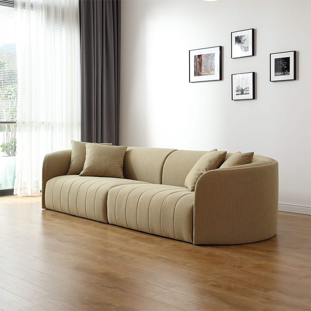 Luxury modern Sofa Set Furniture Customizable PU leather Reconfigurable Deep Seating Couch Frame Living Room Sofa