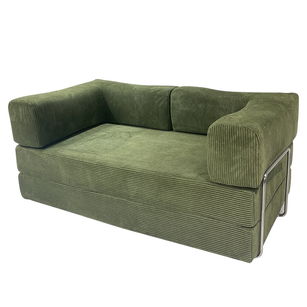 Compressed Vacuum Foam Sofa Set Folding Sofa Bed Sleeper Modular Sectional Living Room Sofas with Removable Back Armrest