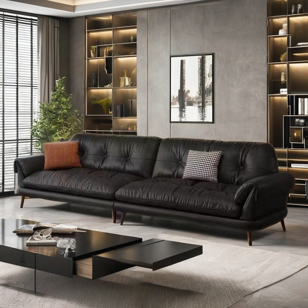 Multi-Color Reclining Sectional Sofa Set for Villa or Apartment Living Room Family-Friendly Furniture u shape sofa