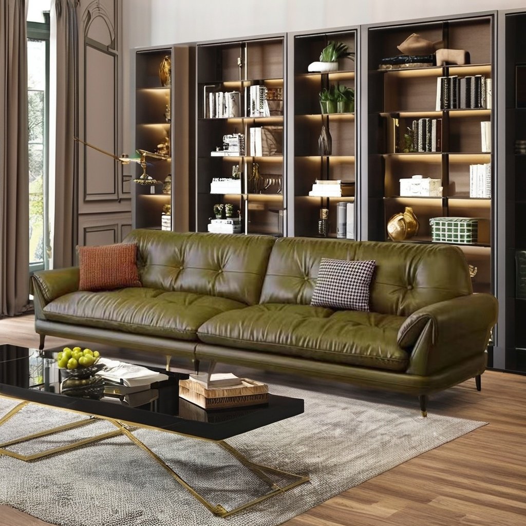 Multi-Color Reclining Sectional Sofa Set for Villa or Apartment Living Room Family-Friendly Furniture u shape sofa