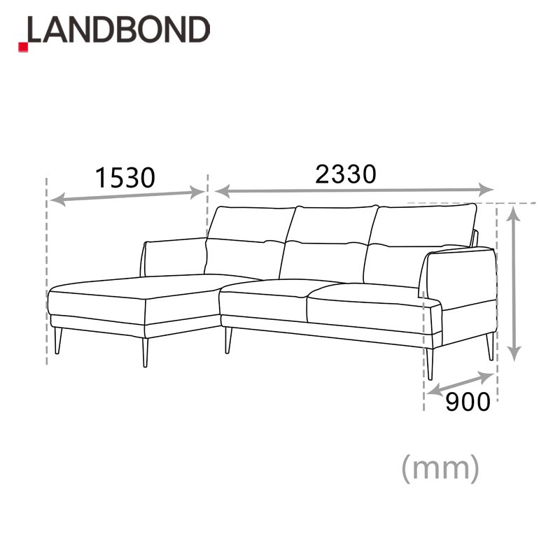 Full Kd Design Comfy Surface Living Room Furniture Corner Sofa Modern Sectional L Sofa With Chaise for hotel and villa