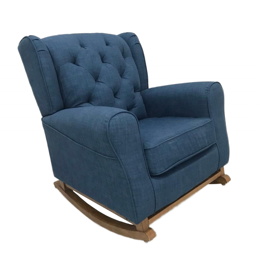 Luxury Metal Relax Furniture Reclining Chesterfield Rocker Chair Set for Bedroom Living Room & Mall for Comfort & Style