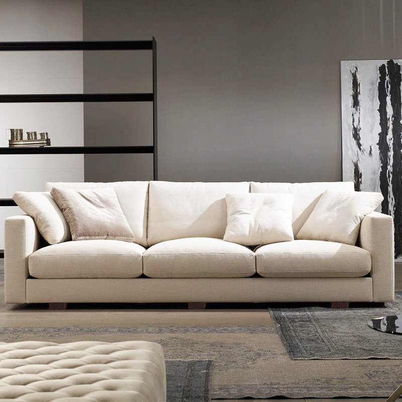 Factory price modern furniture modern luxury white two seat furniture living room sofas