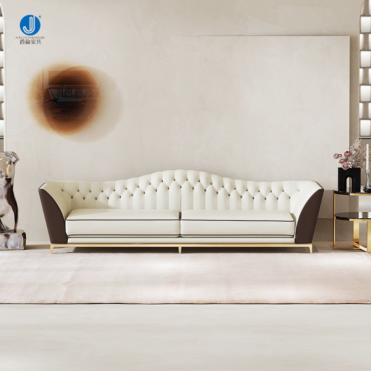 Living Room Sofas Luxury Genuine Leather Sofa Hight Quality Sofa Design Home Furniture