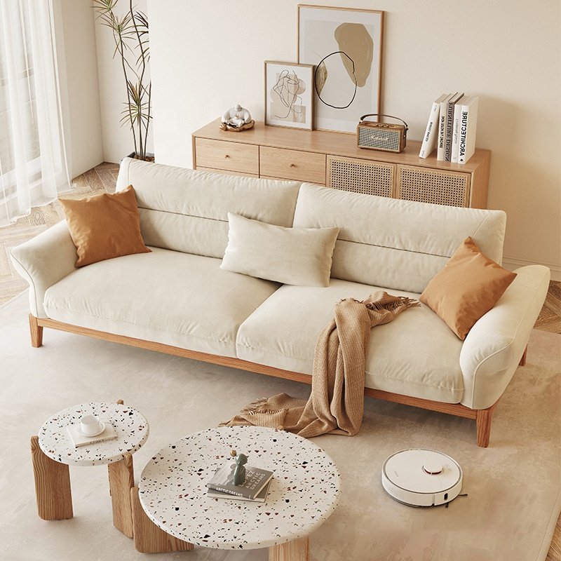 Commercial living room furniture, fabric sofa, modular straight sofa combination