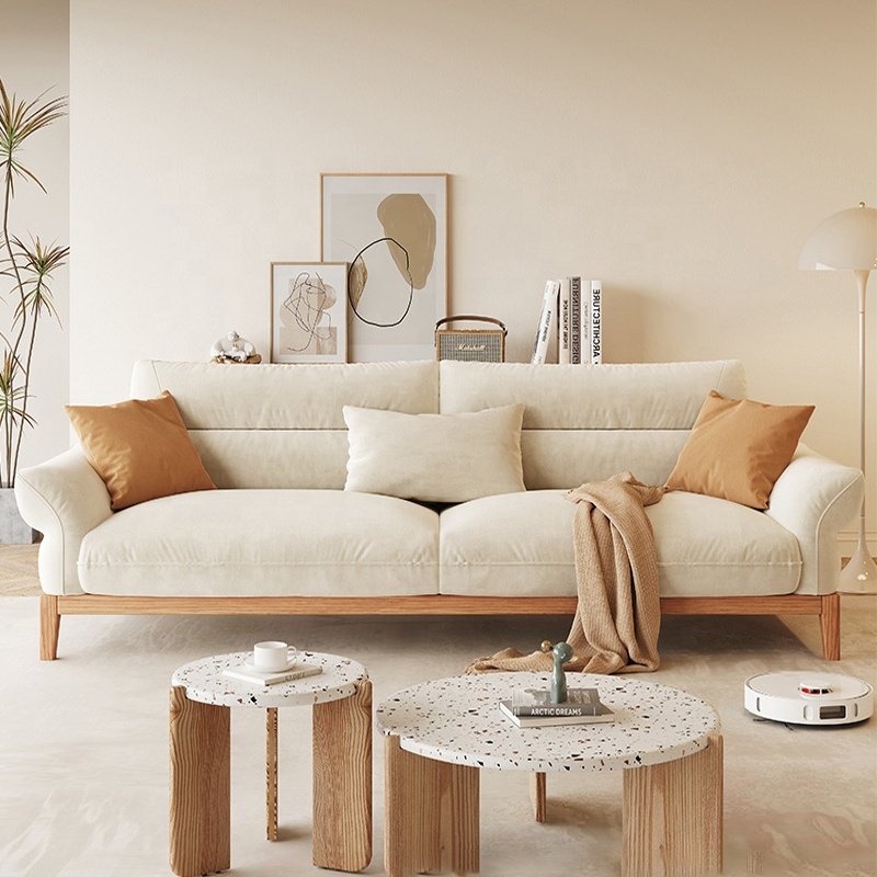 Commercial living room furniture, fabric sofa, modular straight sofa combination