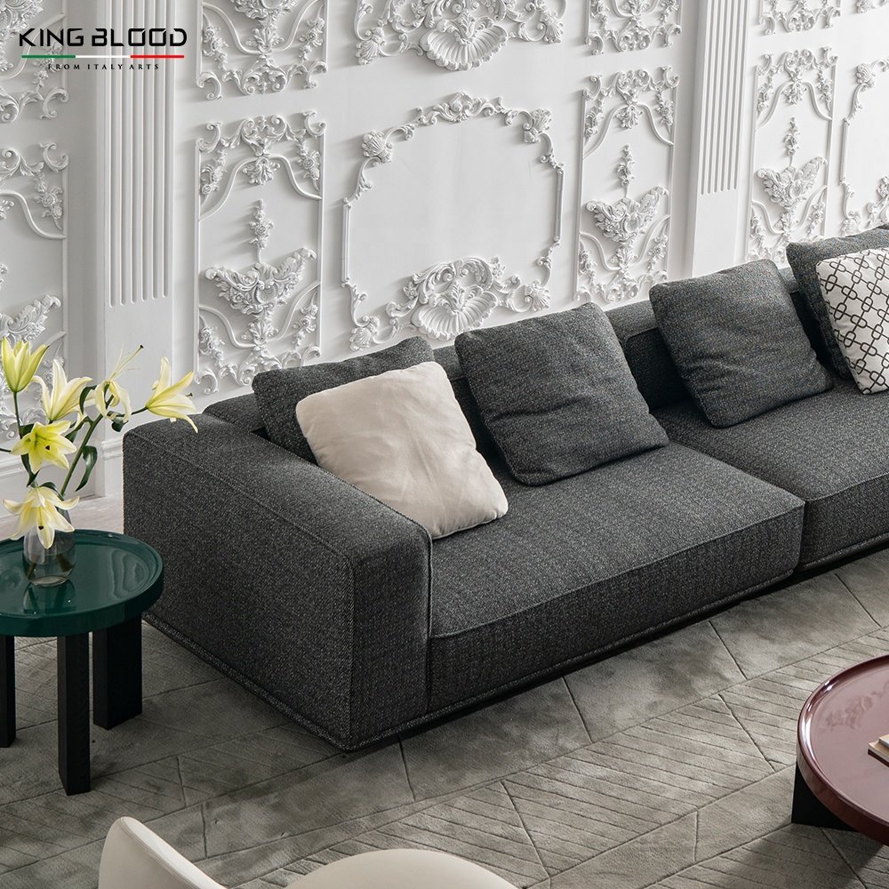 Luxury Modern Design Furnitures House Soft Couch Sofa Set Living Room Home Italian sofa