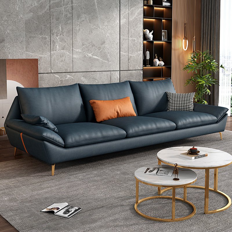 Light Luxury Technology Fabric Sofa Modern Latex sofa set furniture Living Room Minimalist living room sofas