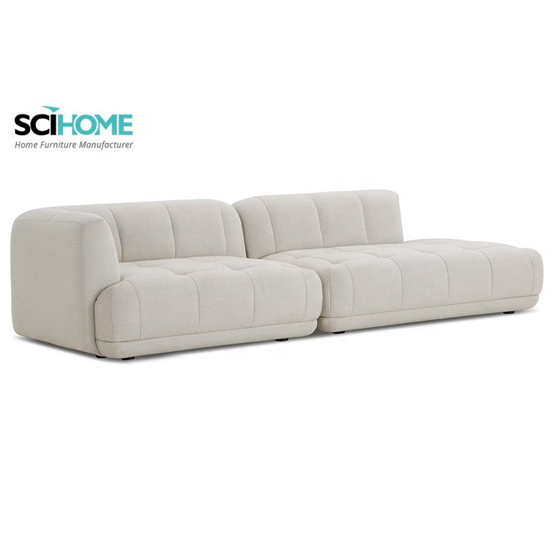 SCIHOME Modern Modular Boucle Living Room Sofa Set Furniture