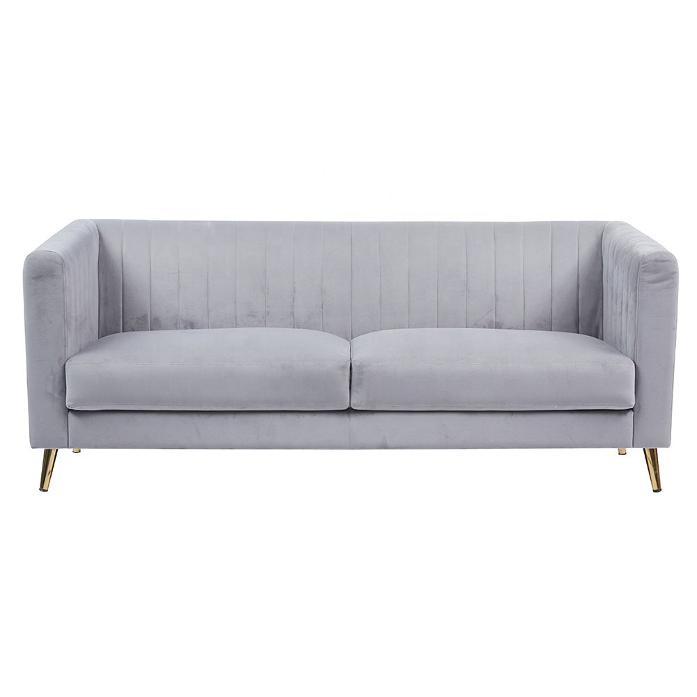 Leading Technology Ergonomic Home Design Set Furniture Modern Luxury Grey Living Room Sofa