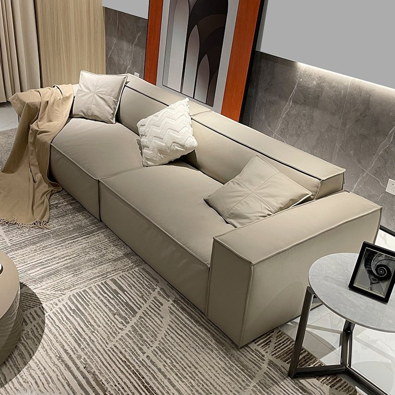 Modern Leather Living Room L-Shaped Sofa Set Designs Sofa Set For Living Room Sofa Furniture Set