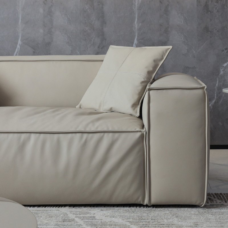 Modern Leather Living Room L-Shaped Sofa Set Designs Sofa Set For Living Room Sofa Furniture Set