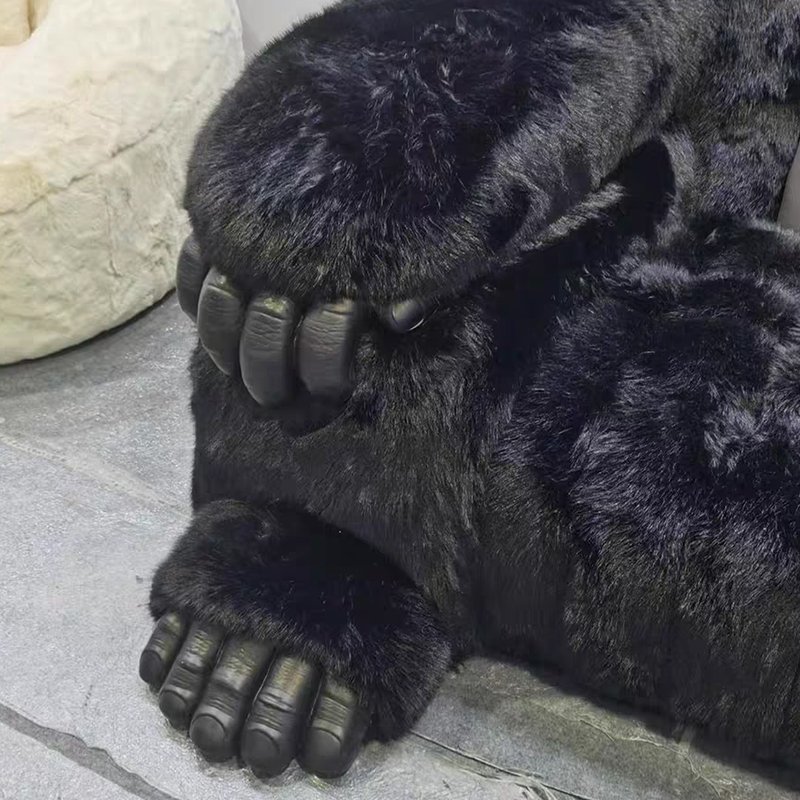 New arrival designer home furniture big monster sofa set gorilla shaped king kong sofa couch for living room