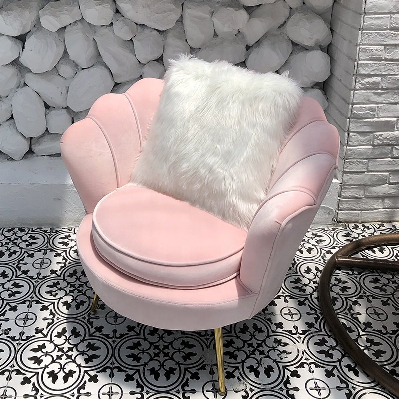2024 YOUTAI Hot Selling Modern Color Velvet Beauty Salon Clothing Store Living Room Sofa Set
