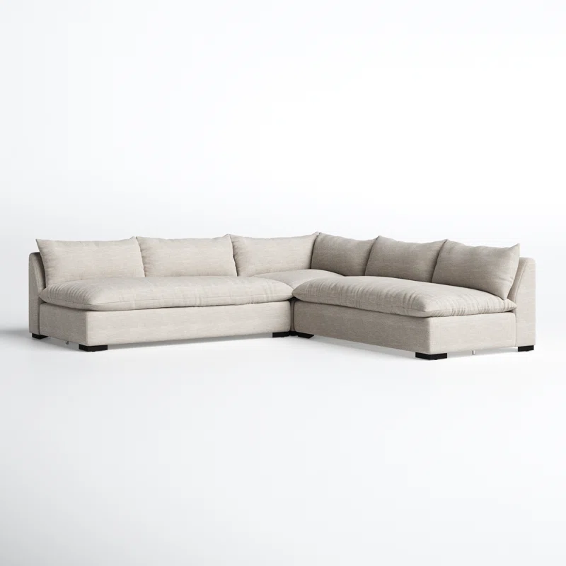 Luxury Modular Sofas Sectional Home Living Room Furniture Soft Velvet Fabric Sofas
