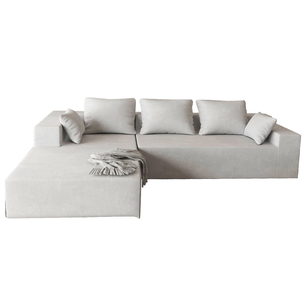 White Modern Sectional Corner Sponge Foam Customized Modular Children Play Couch Kids Modular Living Room Sofas For HomE