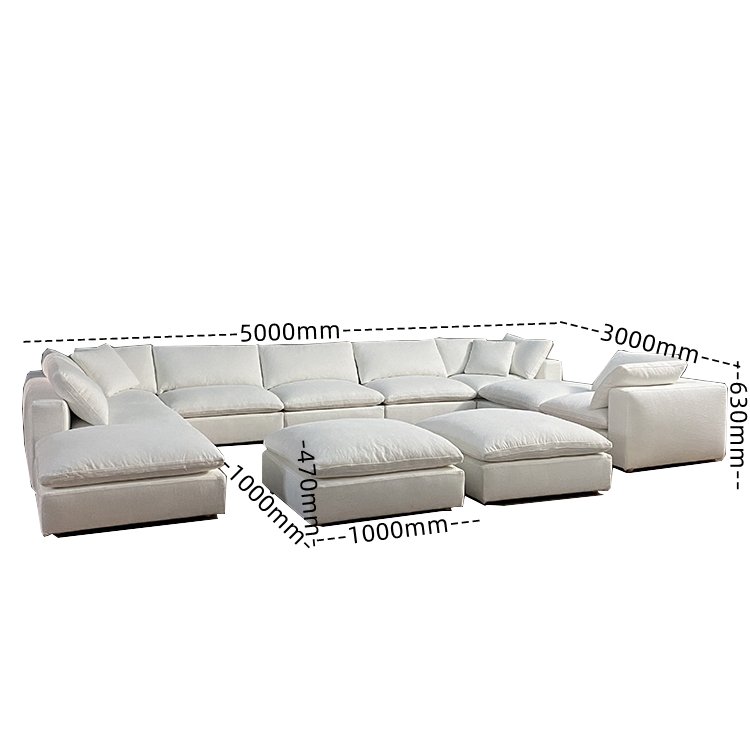 Online shopping modular couches luxury sofa set furniture modern living room sofas luxury high quality white linen sofa