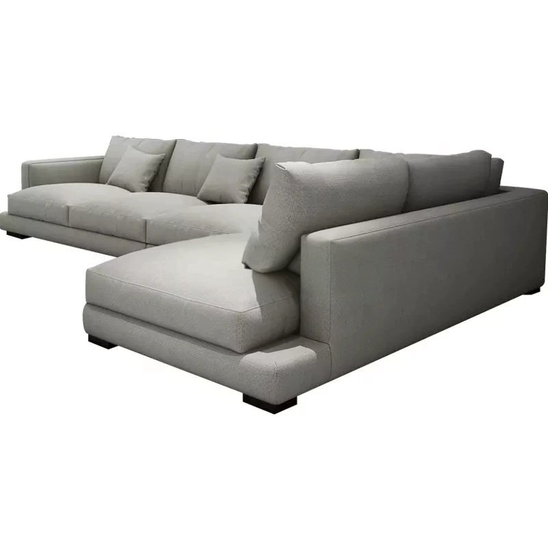 Factory Sale Modern Home Furniture Fabric Minimalism Sofa Set Furniture Living Room Sofas