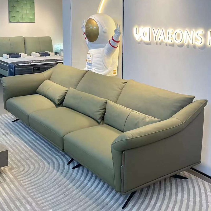 Modern European Style Solid Wood Recliner Sofa Set Home Cinemas Schools-Wholesale Modern Furniture Designs Living Room Sofas