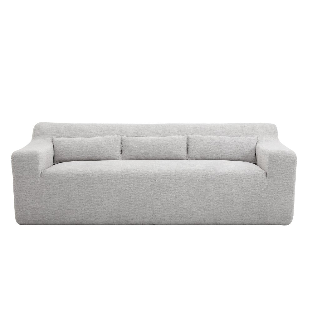 Nordic morden style full compress small packing living room sofa easy move full foam soft safe sofa